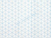 Podkład do patchworków- nadruk trójkątny.