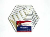 Szablon do wycinana heksagonów