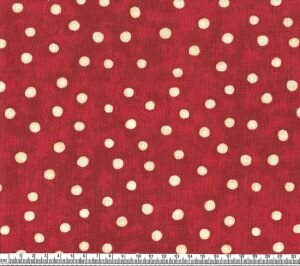 Hey Cupcake! kropki czerwony