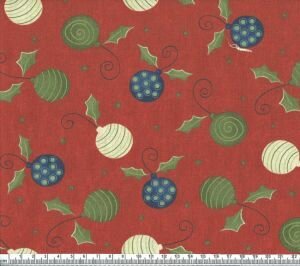 Reindeer Games bombki czerwony