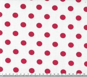 45" Dottie biały